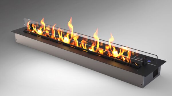 SMART 1100 detail 05 Bruciatore acceso in prospettiva angolare