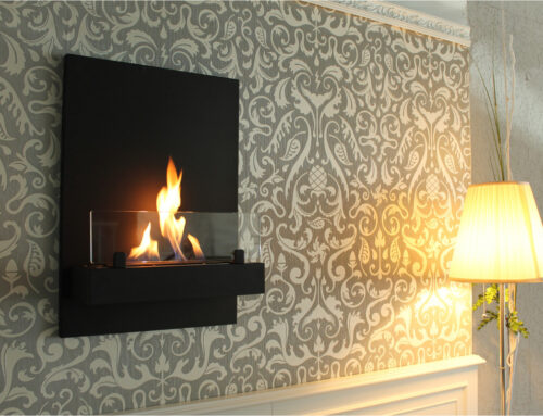 It’s called Icarus… it’s the new wall-mounted bio-fireplace with surprising assembly speed